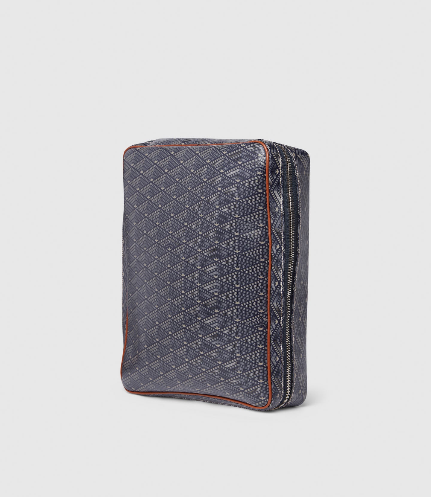 Large Travel Organiser Slim Signature Canvas Navy