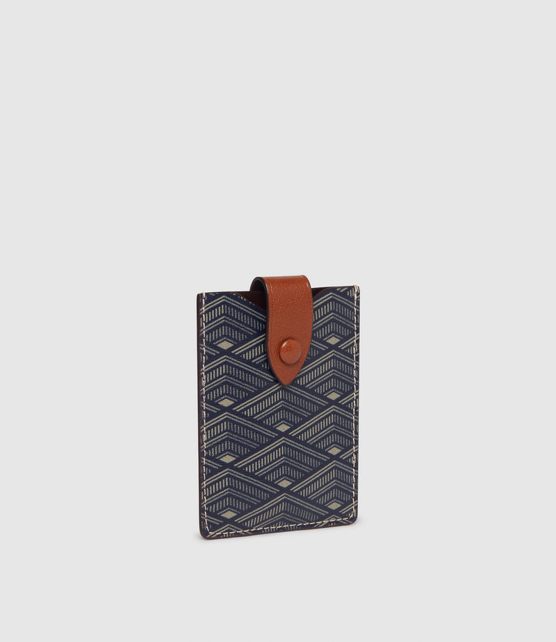 Small Wallet Signature Canvas Navy