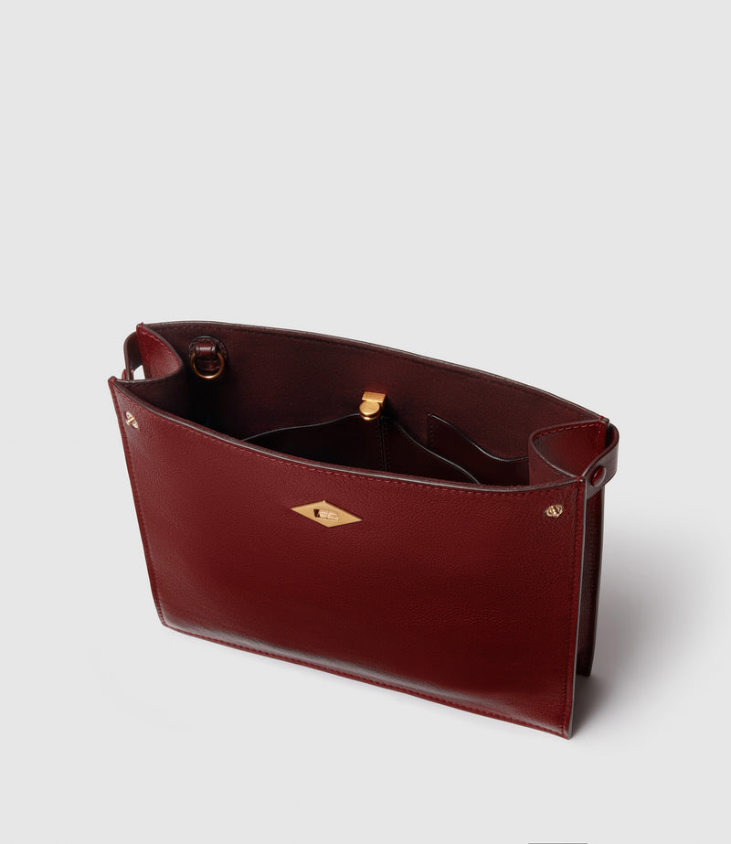 Stowaway Crossbody Buffalo Dark Cherry