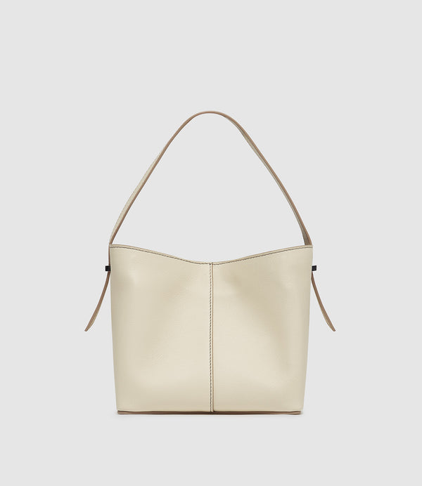 Tilt 16 Smooth Calfskin White Sand