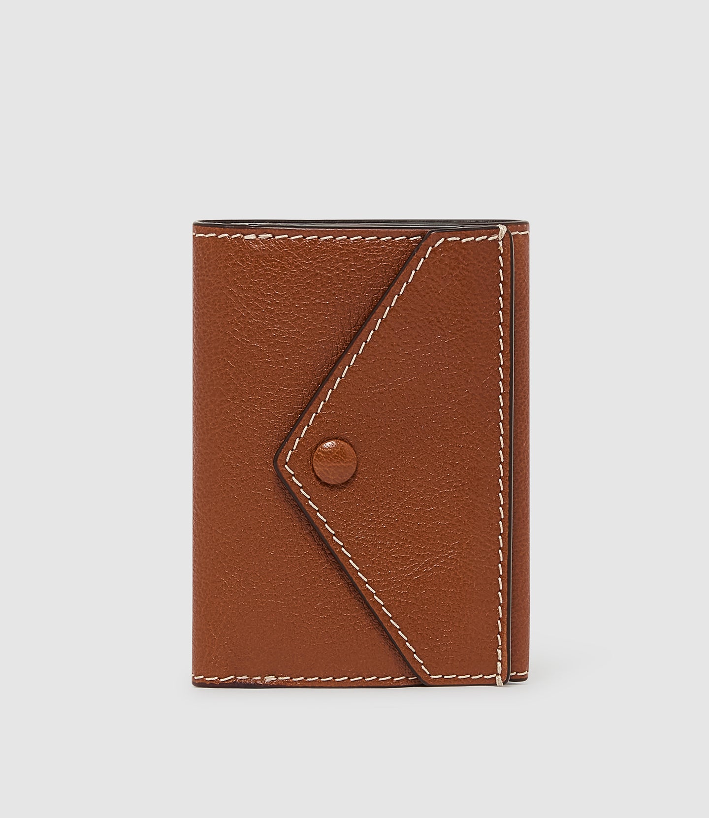 Trifold Wallet Buffalo Cognac