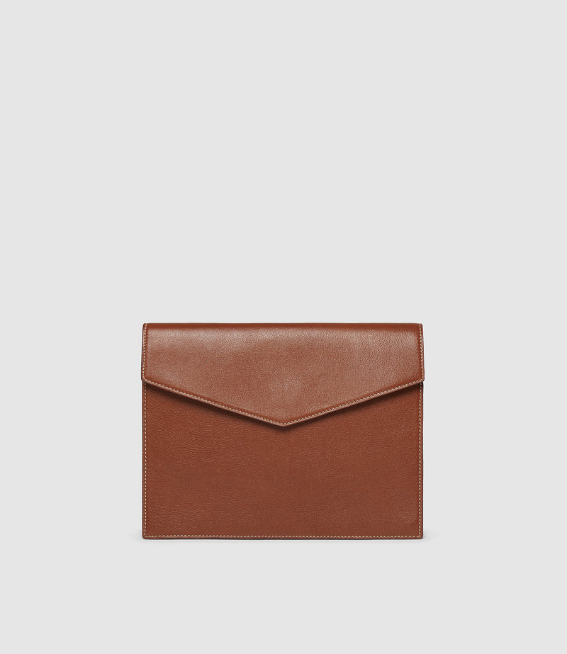 The Traveling Desk Set Buffalo Cognac