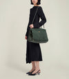 Private Eye Large Suede Emerald