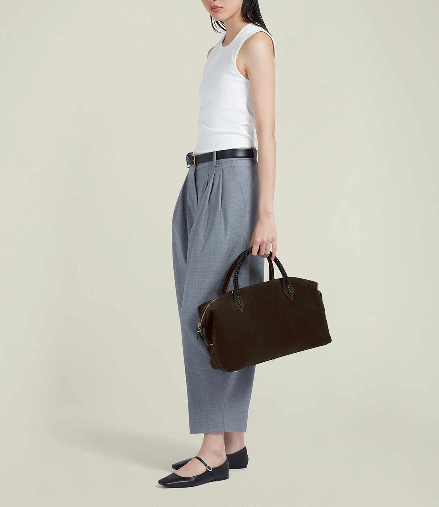 Vérité City Suede Chocolate and Elvis Black