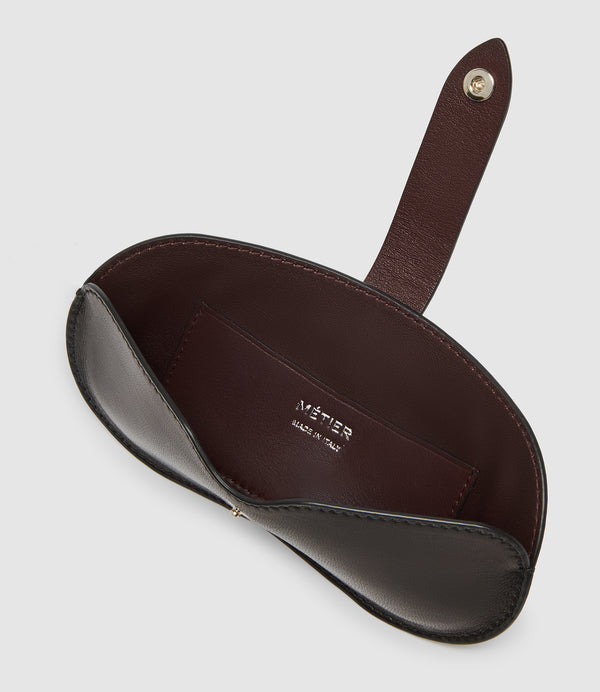 Glasses Case Buttery Nappa Black