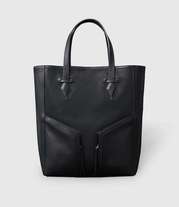 Sergeant All Day Cabas Atelier Calfskin Black