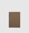 A4 Leather Folder Smooth Calfskin Taupe