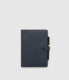 A5 Notebook Cover Smooth Calfskin Navy