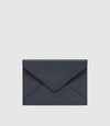A6 Envelope Smooth Calfskin Slate