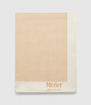 Large Cashmere Throw Camel and White Sand