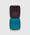 Large Cashmere Throw Yves Blue and Emerald