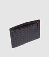 Medium Currency Wallet Signature Canvas Navy and Light
