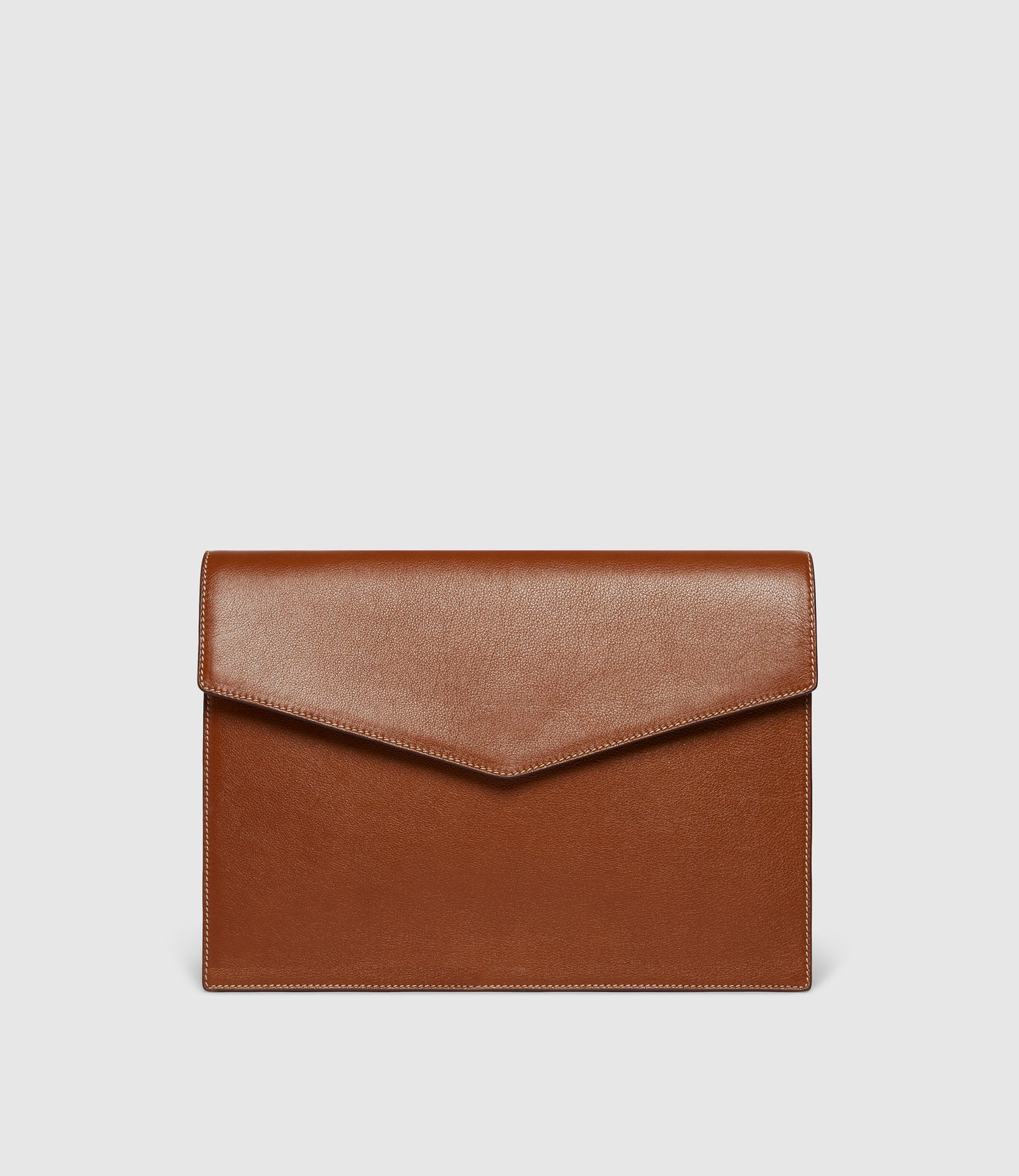 Single Document Folio Buffalo Cognac