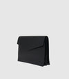 Double Document Folio Buffalo Black