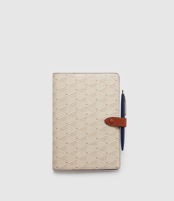 A5 Notebook Cover Signature Canvas Light