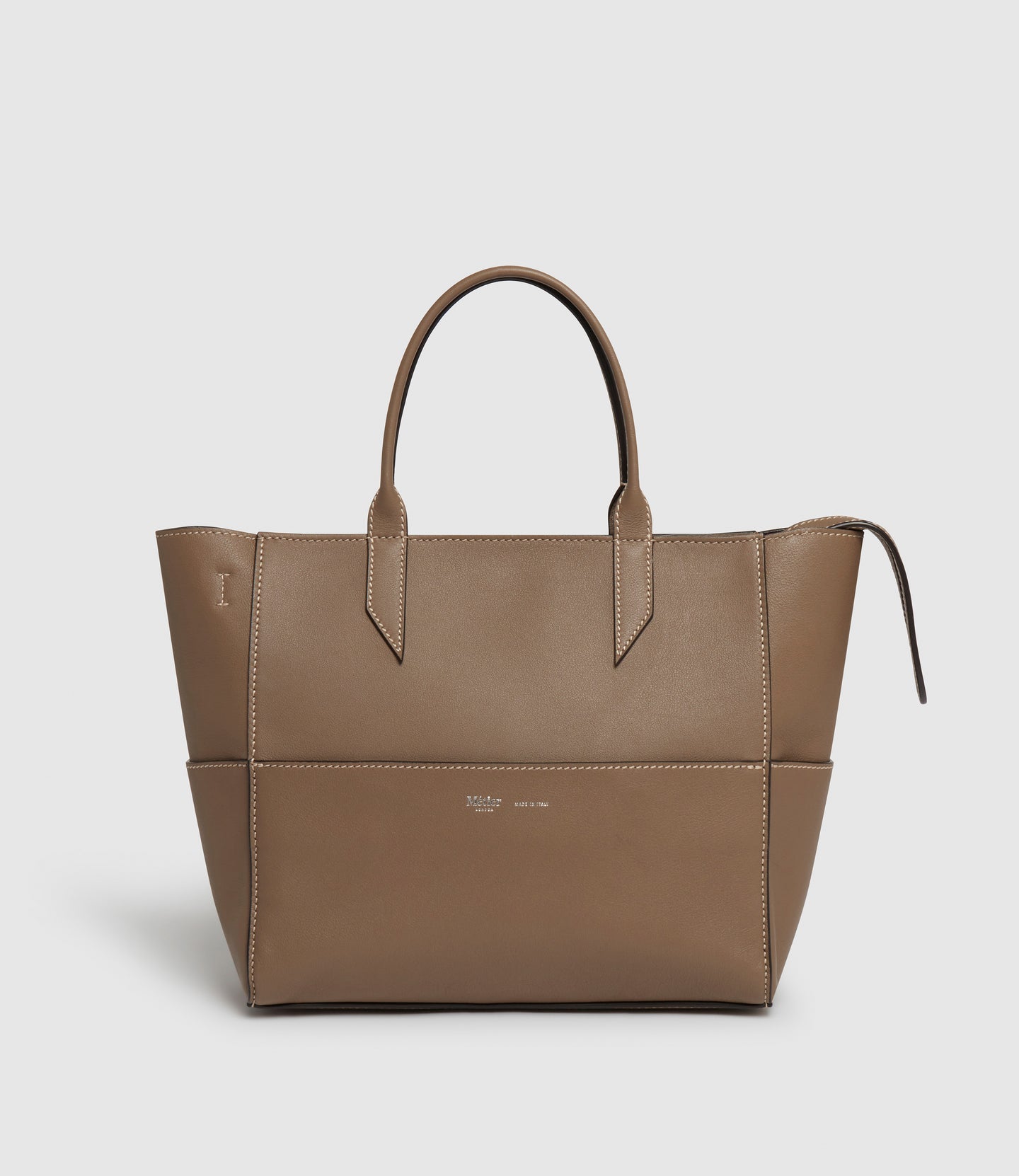 Incognito Crossbody Cabas Smooth Calfskin Taupe