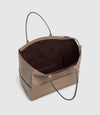 Incognito Large Cabas Bag Smooth Calfskin Taupe