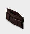Inside Out Wallet Buffalo Cacao