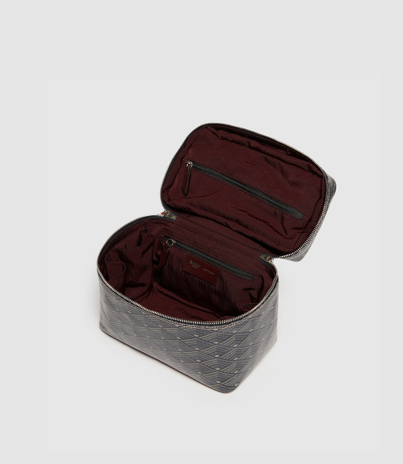 Long Haul Toiletry Bag Signature Canvas Navy