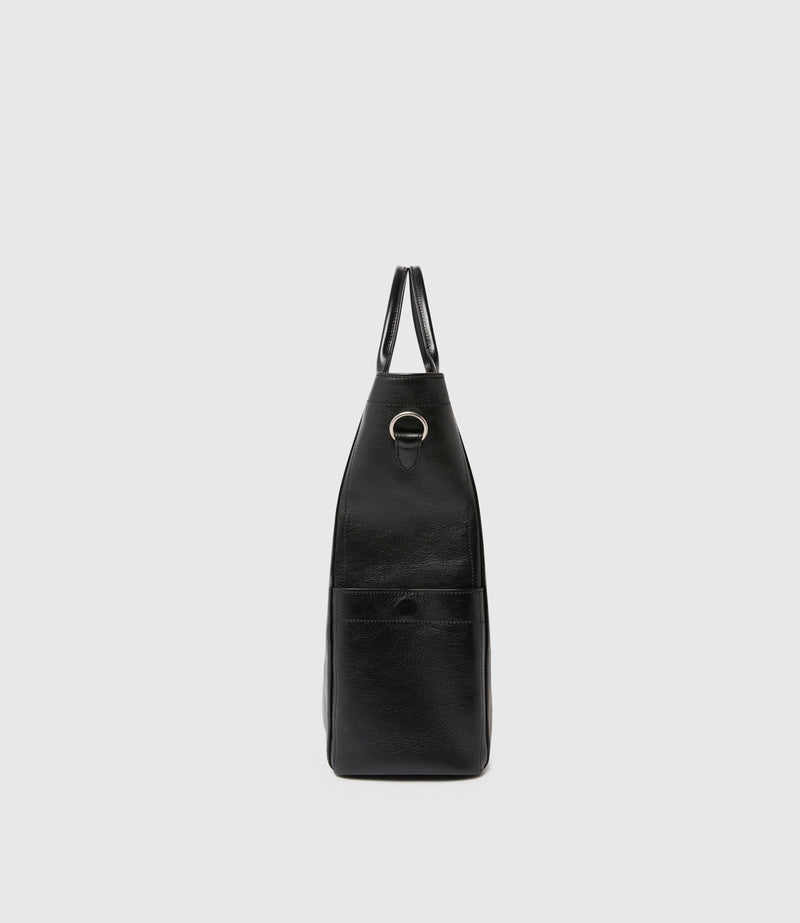 Mariner Zippered Tote Elvis Black