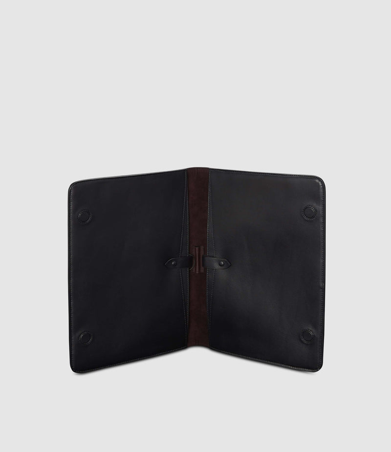 Metropolitan Laptop Case Suede Black