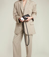 Minimalist Double Atelier Calfskin Black