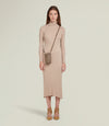 Minimalist Double Smooth Calfskin Taupe