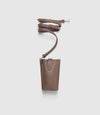 Minimalist Double Smooth Calfskin Taupe