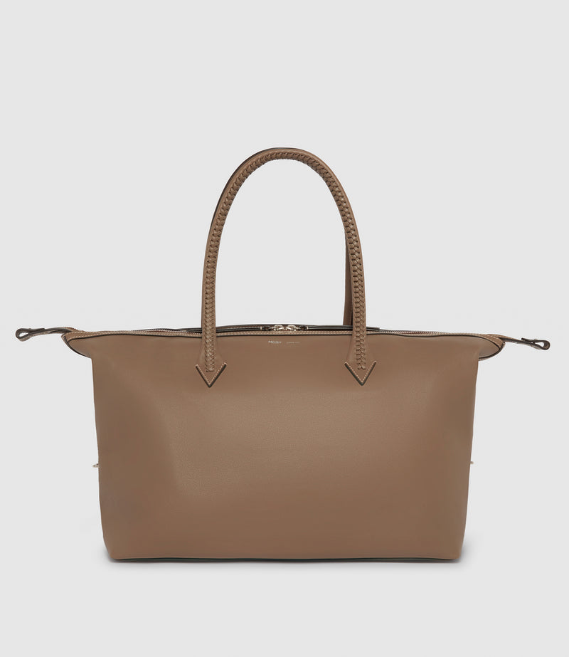 Vérité All Day Bag Smooth Calfskin Taupe