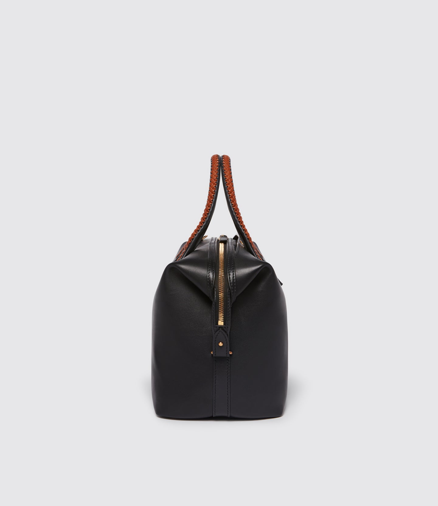 Vérité City Atelier Calfskin Black Cognac