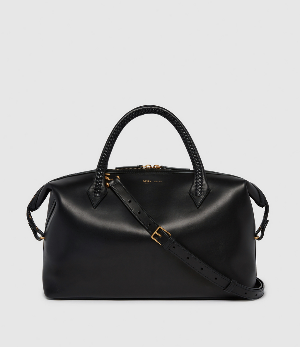 Métier Women's Handbag Black Leather