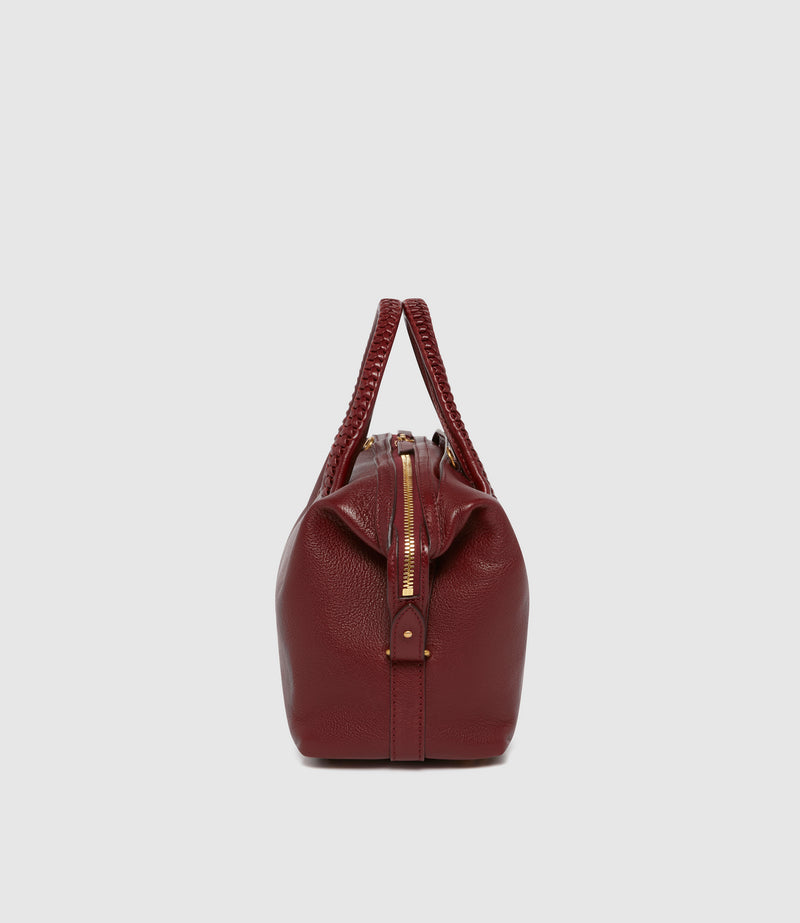 Vérité City Small Buffalo Dark Cherry