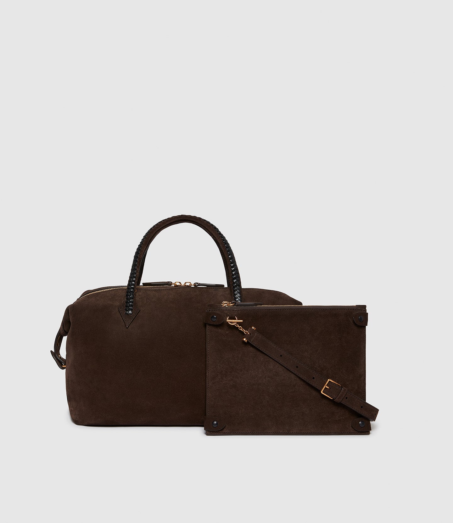 Vérité City Suede Chocolate and Elvis Black