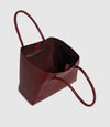 Vérité Collapsible Cabas Buffalo Dark Cherry