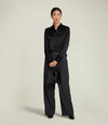 Vérité Mini Bouclé Black with Glossy Calfskin Black
