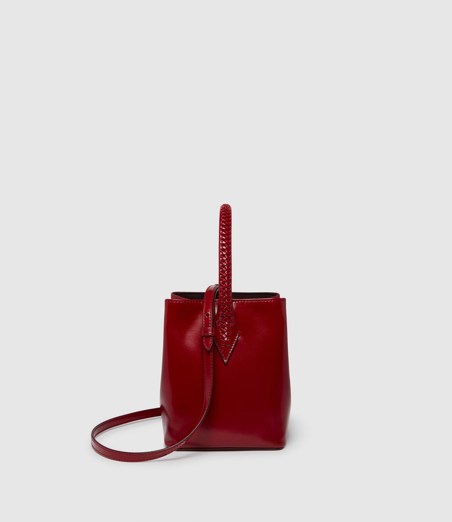 Vérité Mini Glossy Calfskin Classic Red