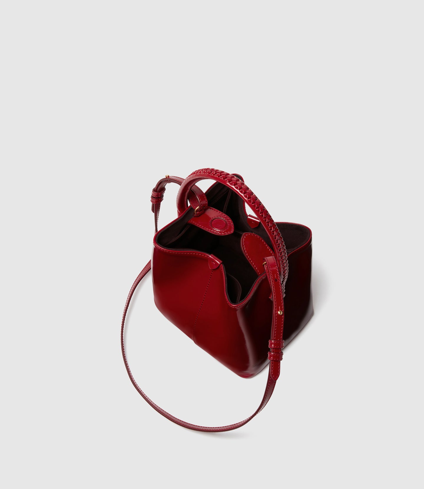 Vérité Mini Glossy Calfskin Classic Red