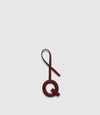 Personalisation Letter Charm Buffalo Dark Cherry