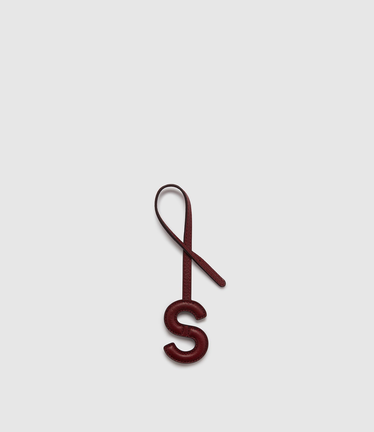 Personalisation Letter Charm Buffalo Dark Cherry