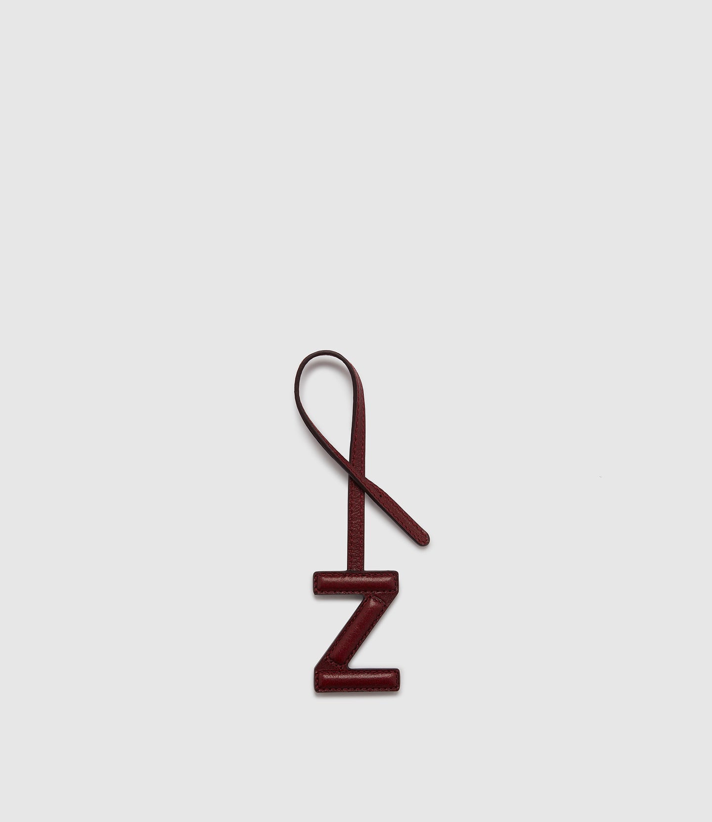 Personalisation Letter Charm Buffalo Dark Cherry