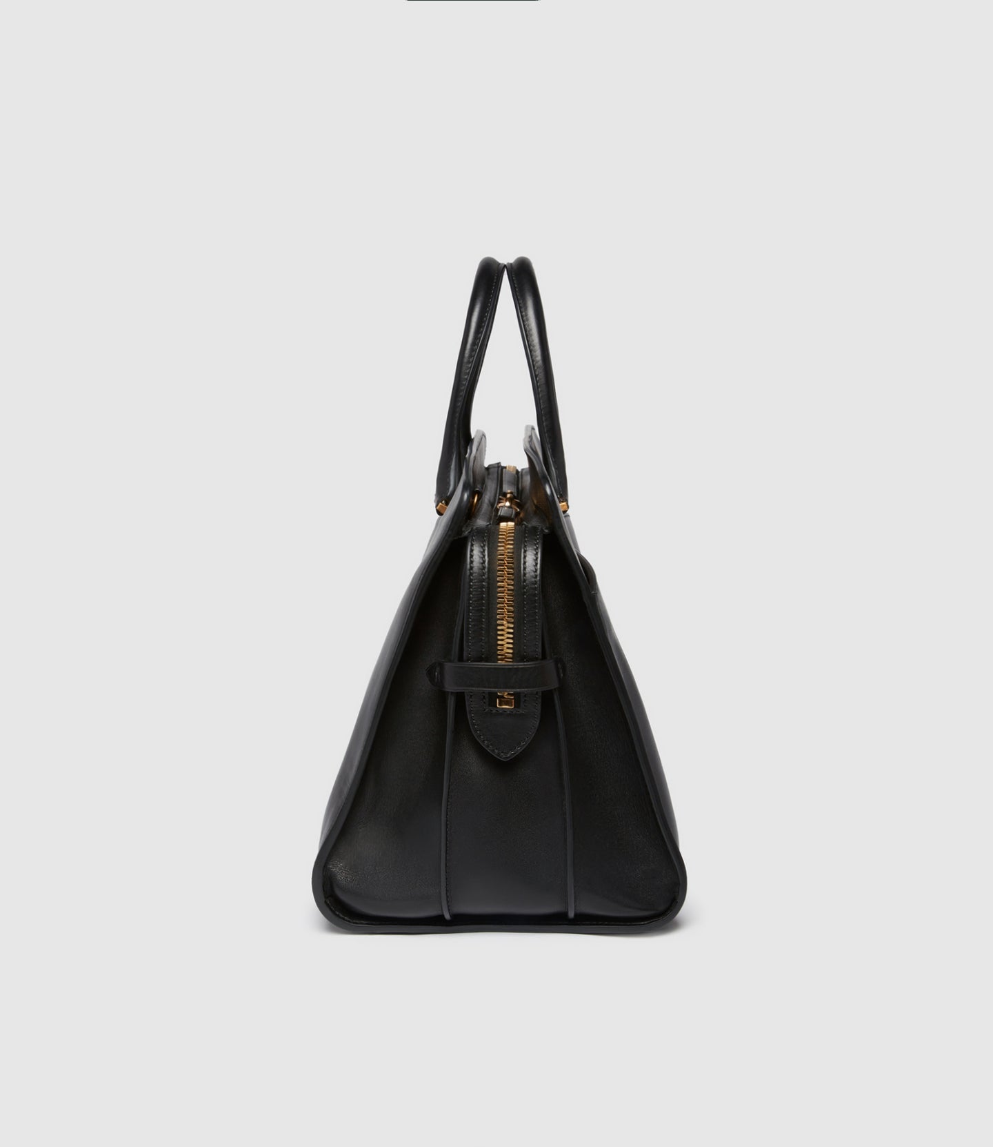 Private Eye Bag with Shoulder Strap Atelier Calfskin Black
