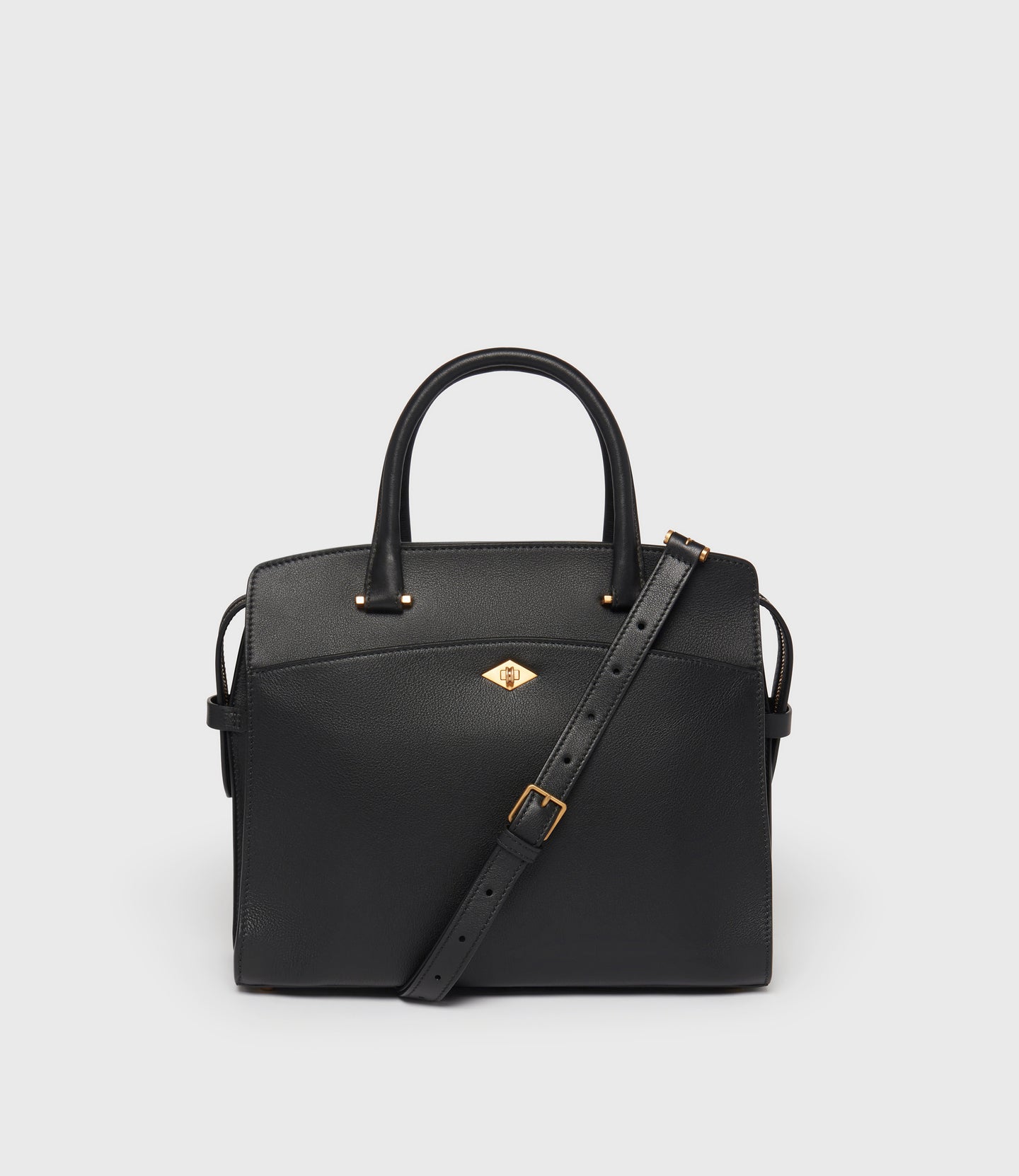 Private Eye Slim Smooth Calfskin Black