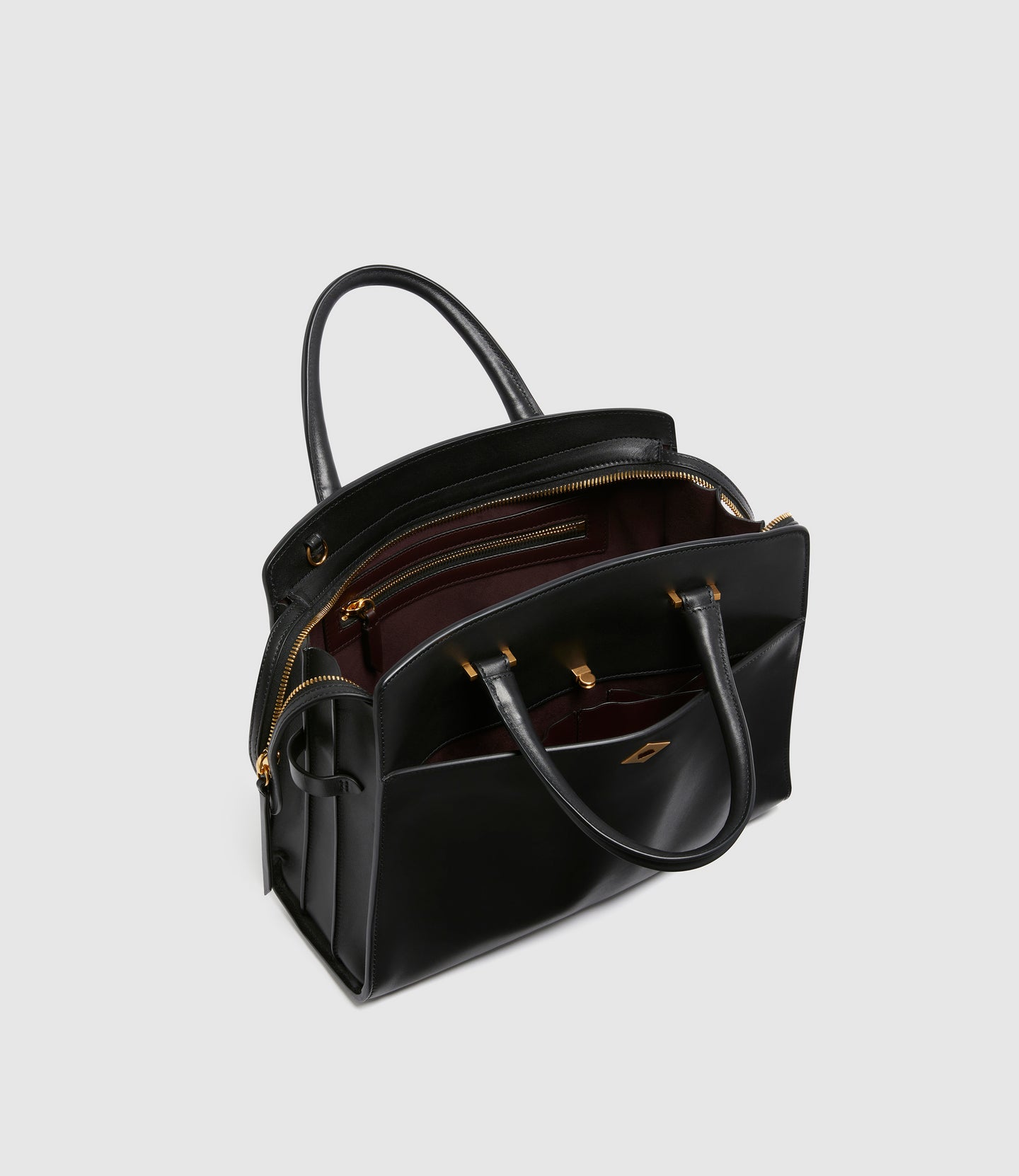 Private Eye Slim Atelier Calfskin Black