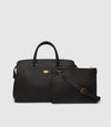 Private Eye Bag with Shoulder Strap Smooth Calfskin Black