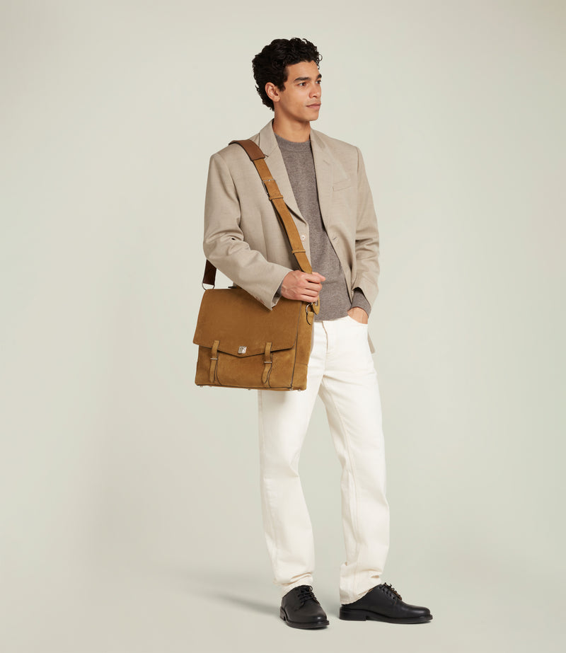 Rider Briefcase Suede Marrakech