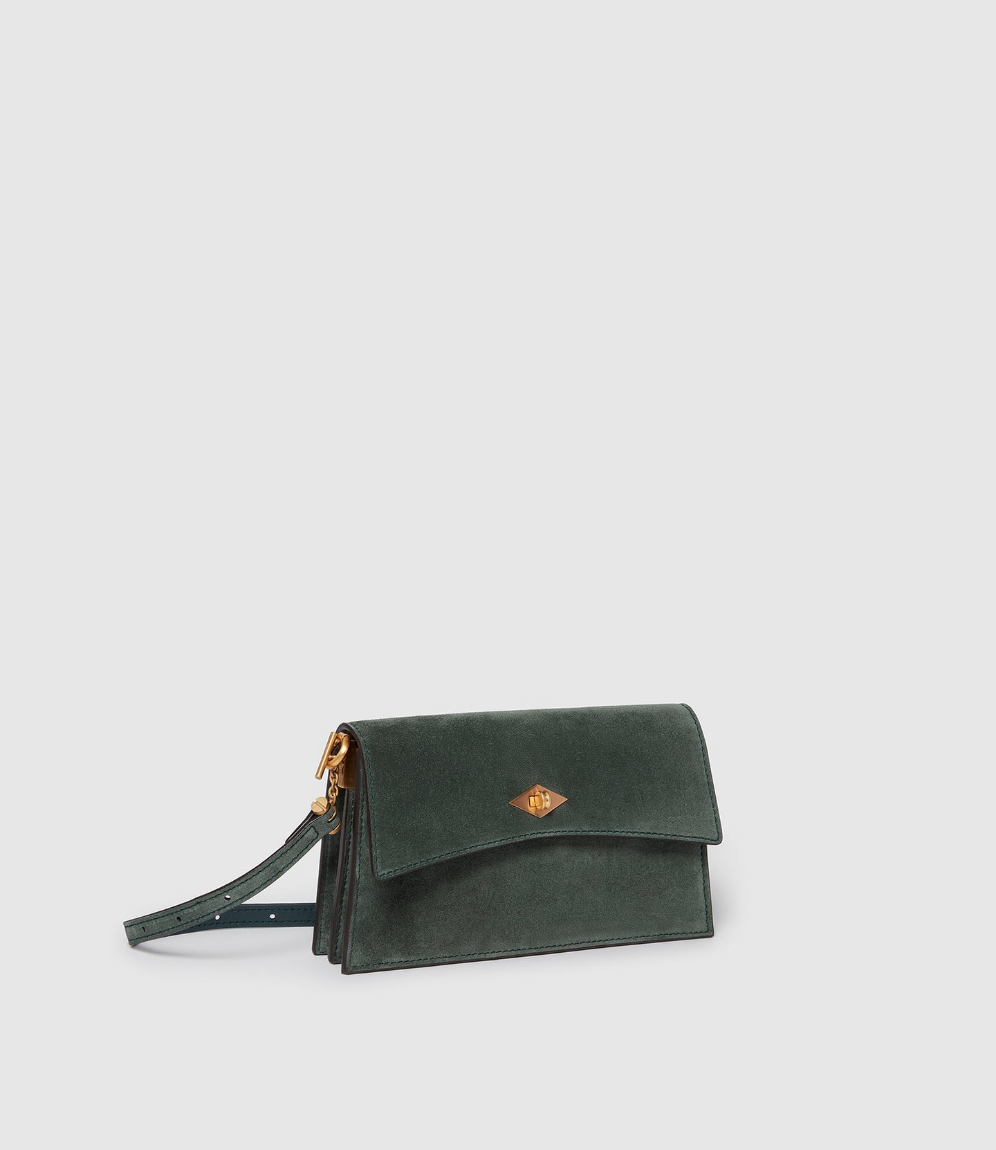 Roma Mini Suede Emerald
