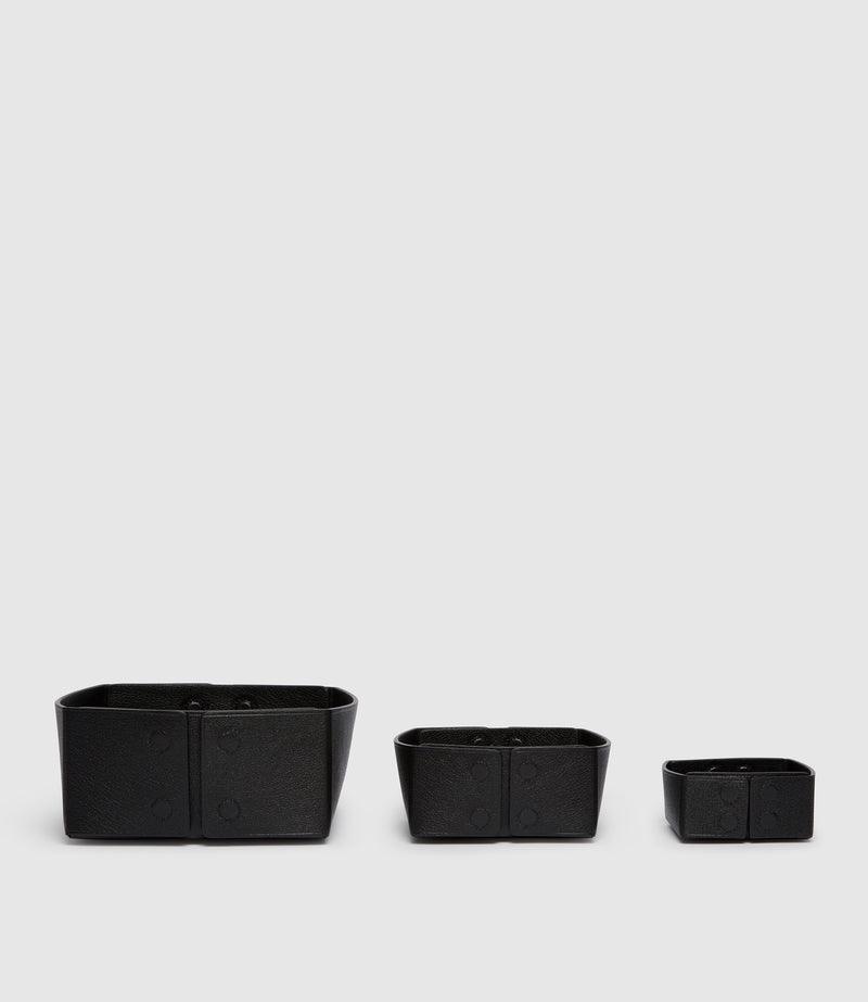 Large Reversible Collapsible Box Buffalo Black