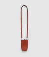 Minimalist Smooth Calfskin Sienna