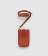 Minimalist Smooth Calfskin Sienna