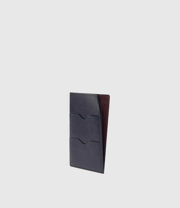 Thin Travel Wallet Buffalo Deep Navy